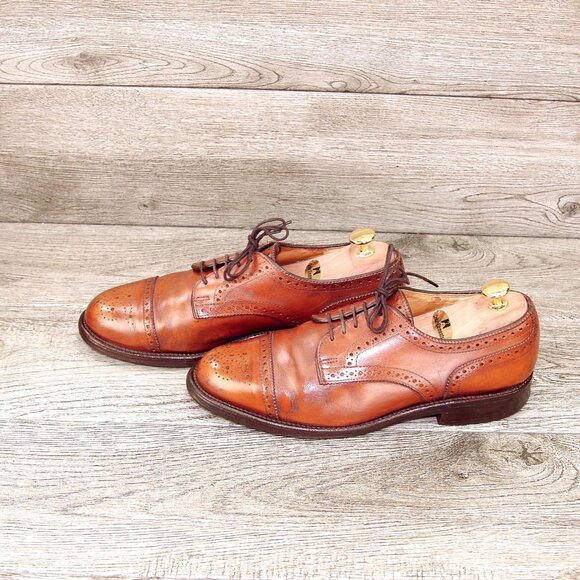 Allen Edmonds LEXINGTON Blucher 7.5 D Chestnut * add $15 new Cedar Trees main image 6